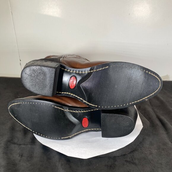 Men's 10D Vintage Durango Brown Work Boot with Rubber Heel, Vintage Durango - Picture 11 of 11